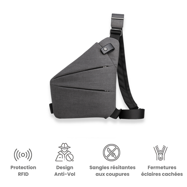 Sac à bandoulière anti-vol
